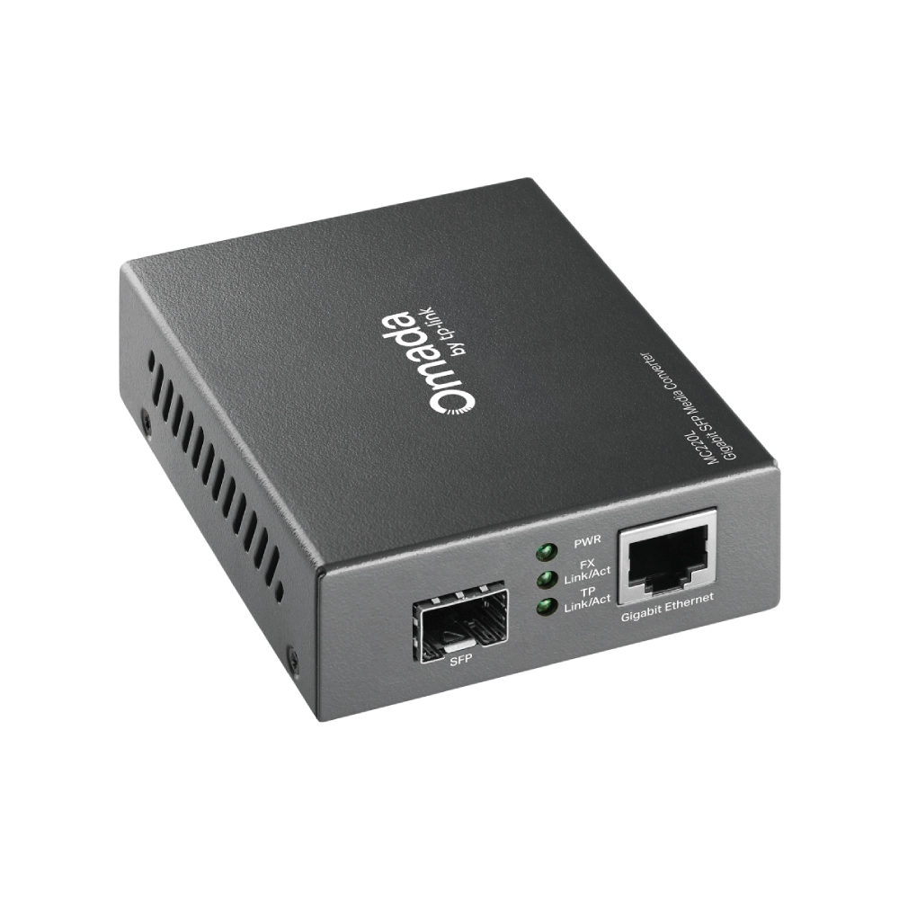 TP-LINK Omada Gigabit SFP Media Converter (MC220L) view 2